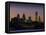 Philadelphia Skyline at Dusk-James Shive-Framed Premier Image Canvas