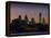 Philadelphia Skyline at Dusk-James Shive-Framed Premier Image Canvas