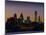 Philadelphia Skyline at Dusk-James Shive-Mounted Photographic Print