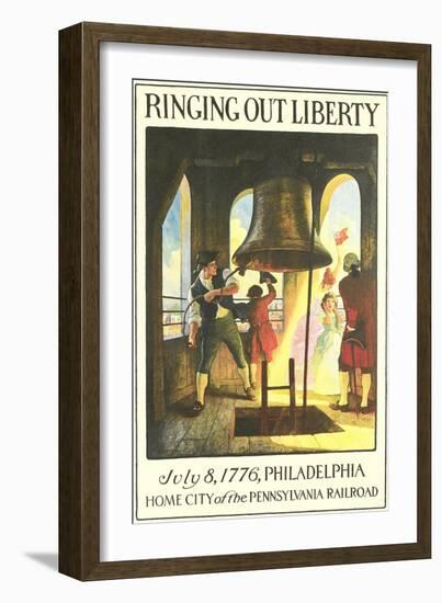 Philadelphia Travel Poster-null-Framed Art Print