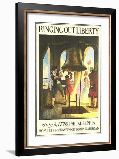 Philadelphia Travel Poster-null-Framed Art Print