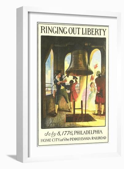 Philadelphia Travel Poster-null-Framed Art Print