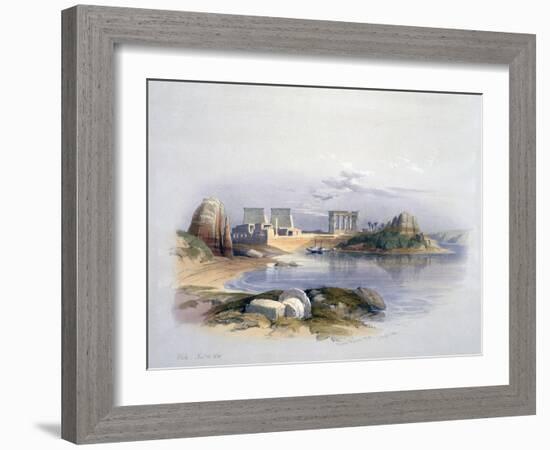 Philae, 1838-David Roberts-Framed Giclee Print