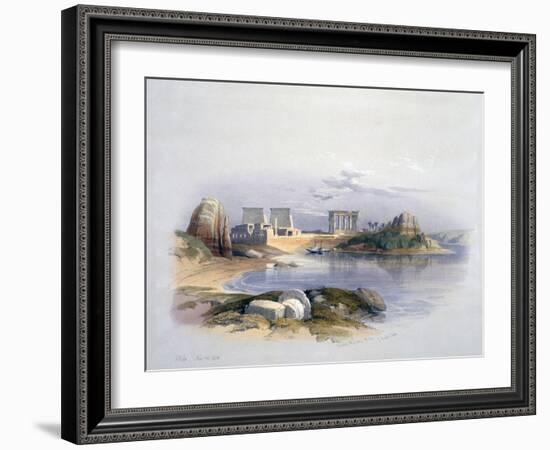 Philae, 1838-David Roberts-Framed Giclee Print