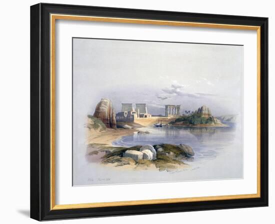 Philae, 1838-David Roberts-Framed Giclee Print