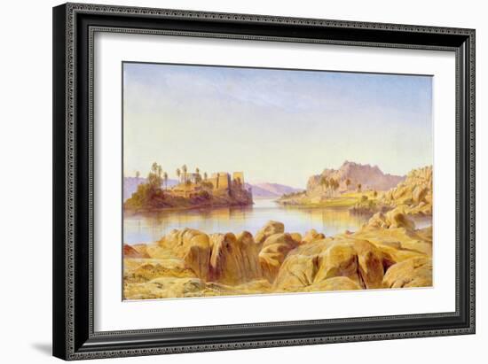 Philae, Egypt, 1863-Edward Lear-Framed Giclee Print