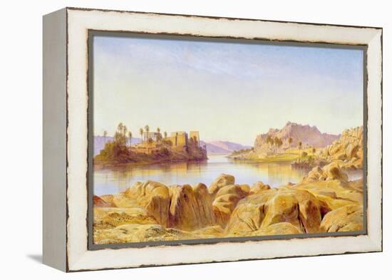 Philae, Egypt, 1863-Edward Lear-Framed Premier Image Canvas