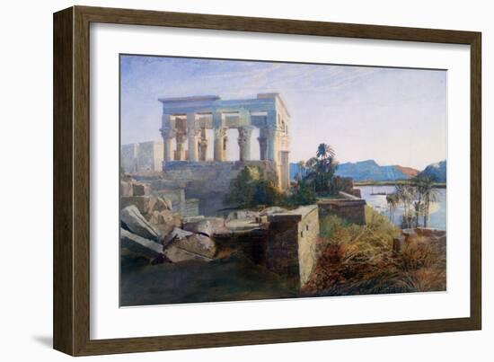 Philae, Egypt, 19th Century-Robert Dighton-Framed Giclee Print