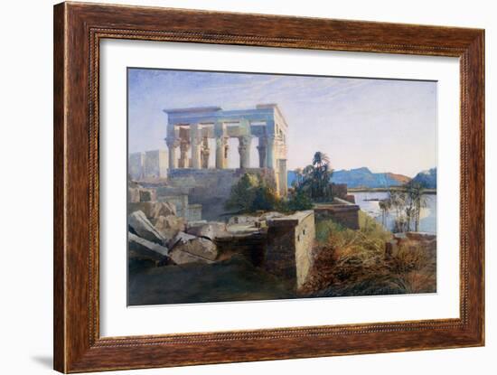 Philae, Egypt, 19th Century-Robert Dighton-Framed Giclee Print