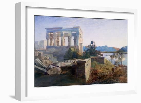 Philae, Egypt, 19th Century-Robert Dighton-Framed Giclee Print