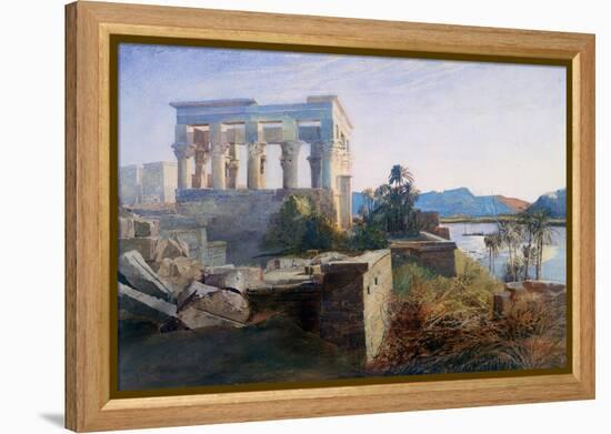 Philae, Egypt, 19th Century-Robert Dighton-Framed Premier Image Canvas