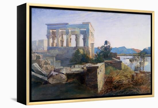 Philae, Egypt, 19th Century-Robert Dighton-Framed Premier Image Canvas