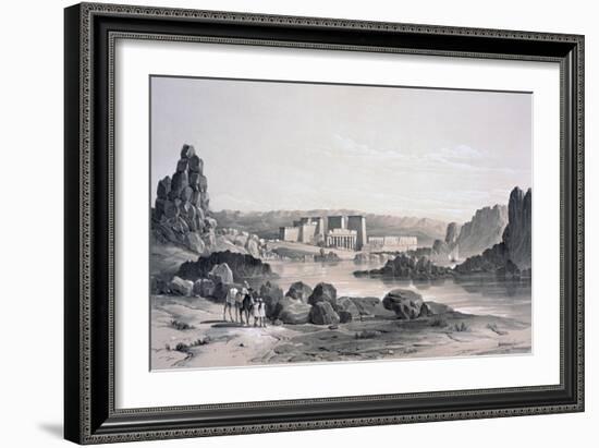 Philae, Looking South, Egypt, 1843-George Moore-Framed Giclee Print