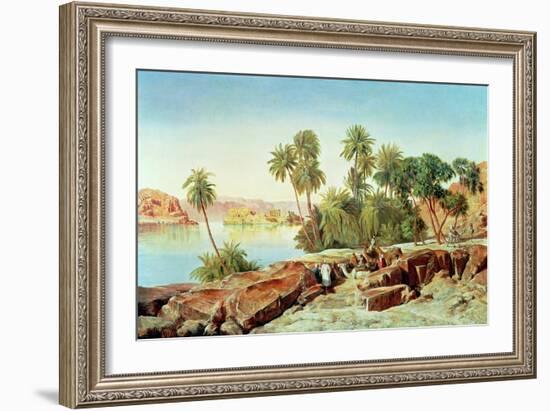 Philae on the Nile-Edward Lear-Framed Giclee Print