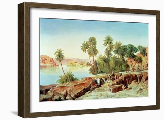 Philae on the Nile-Edward Lear-Framed Giclee Print