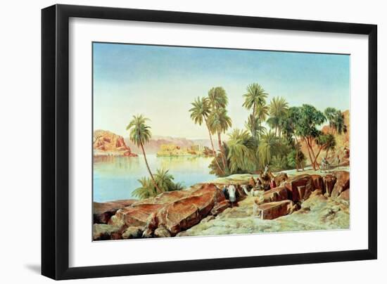 Philae on the Nile-Edward Lear-Framed Giclee Print