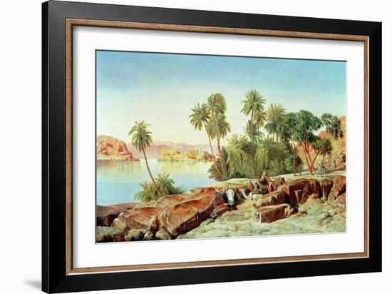 Philae on the Nile-Edward Lear-Framed Giclee Print