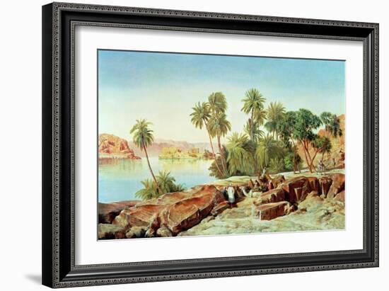 Philae on the Nile-Edward Lear-Framed Giclee Print