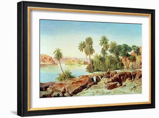 Philae on the Nile-Edward Lear-Framed Giclee Print