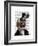 Phileas Feline Steampunk Cat and Top Hat-Fab Funky-Framed Premium Giclee Print