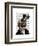 Phileas Feline Steampunk Cat and Top Hat-Fab Funky-Framed Art Print