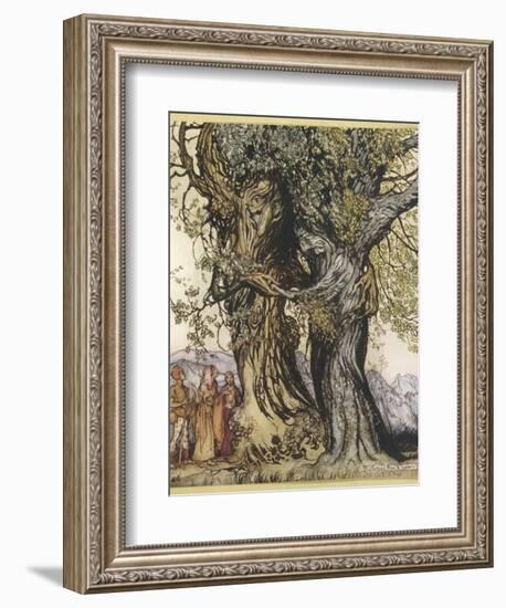 Philemon and Baucis-Arthur Rackham-Framed Photographic Print