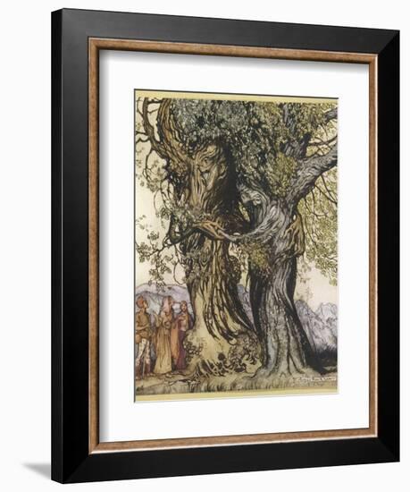 Philemon and Baucis-Arthur Rackham-Framed Photographic Print