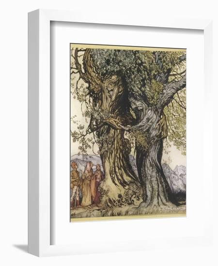 Philemon and Baucis-Arthur Rackham-Framed Photographic Print