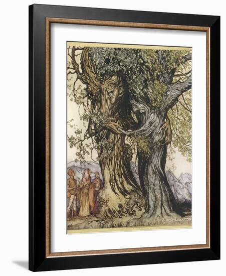 Philemon and Baucis-Arthur Rackham-Framed Photographic Print