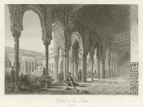 Court of the Lions, Alhambra, Granada, Spain-Philibert Joseph Girault de Prangey-Giclee Print