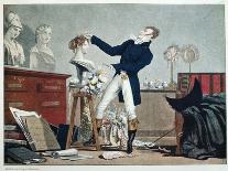 The Shopping Arcade 'Des Panoramas' in Paris, 1807-Philibert Louis Debucourt-Framed Giclee Print