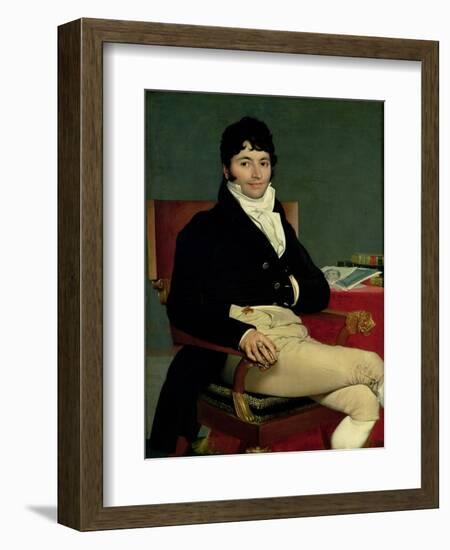 Philibert Riviere (1766-1816) 1805-Jean-Auguste-Dominique Ingres-Framed Giclee Print