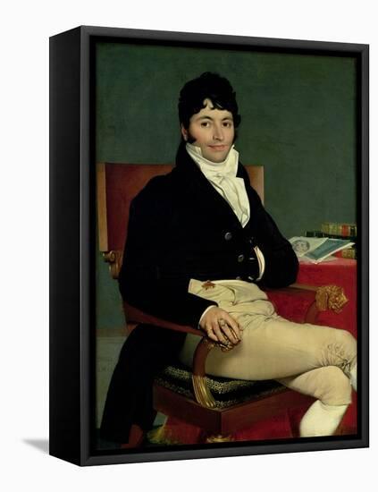 Philibert Riviere (1766-1816) 1805-Jean-Auguste-Dominique Ingres-Framed Premier Image Canvas