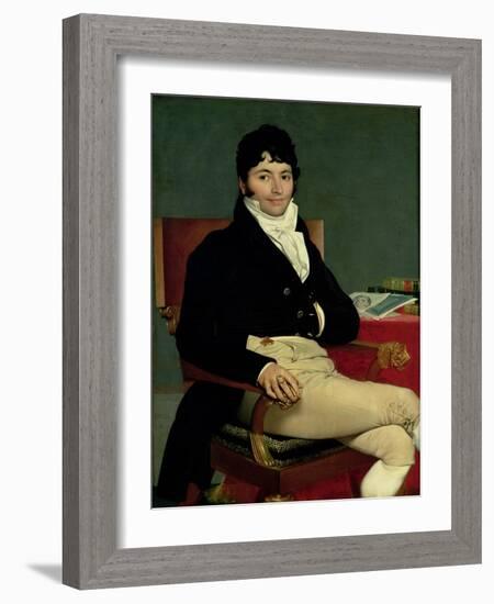 Philibert Riviere (1766-1816) 1805-Jean-Auguste-Dominique Ingres-Framed Giclee Print