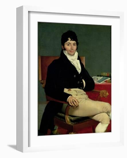 Philibert Riviere (1766-1816) 1805-Jean-Auguste-Dominique Ingres-Framed Giclee Print