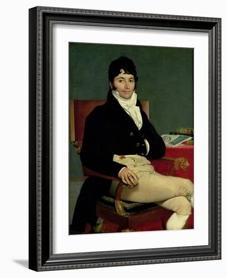 Philibert Riviere (1766-1816) 1805-Jean-Auguste-Dominique Ingres-Framed Giclee Print