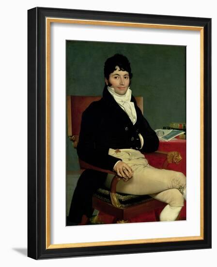 Philibert Riviere (1766-1816) 1805-Jean-Auguste-Dominique Ingres-Framed Giclee Print