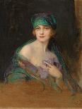 Mrs David Beatty, Later the Countess Beatty-Philip Alexius De Laszlo-Giclee Print
