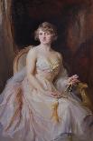 Mrs. Herbert Asquith, Later Countess of Oxford and Asquith, 1909-Philip Alexius De Laszlo-Giclee Print