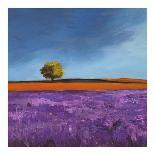 Field of Lavender (Right Detail)-Philip Bloom-Framed Art Print