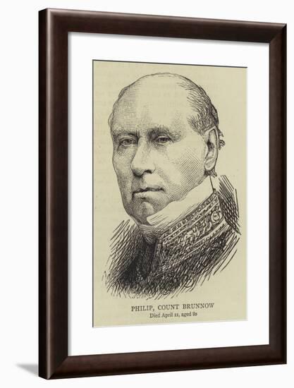 Philip, Count Brunnow-null-Framed Giclee Print