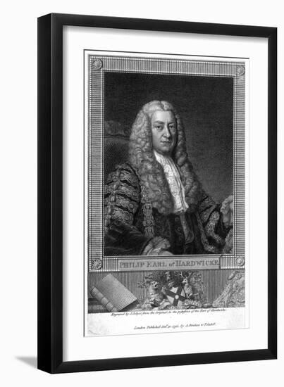 Philip Earl Hardwicke 7-J Collyer-Framed Art Print