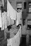 Laundry Drying on Lines-Philip Gendreau-Photographic Print