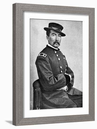 Philip Henry Sheridan, American Soldier, C1860S-Matthew Brady-Framed Giclee Print