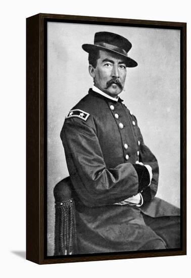 Philip Henry Sheridan, American Soldier, C1860S-Matthew Brady-Framed Premier Image Canvas