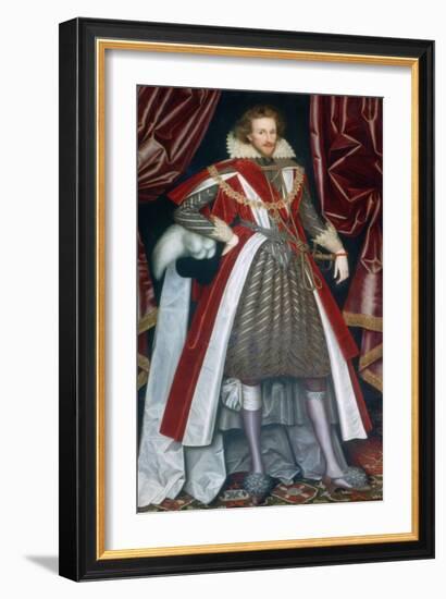 Philip Herbert, 4th Earl of Pembroke, C1615-William Larkin-Framed Giclee Print