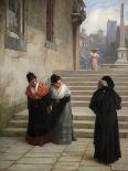 Mary Magdelene Giving News of the Resurrection to the Disciples, 1860-Philip Hermogenes Calderon-Giclee Print