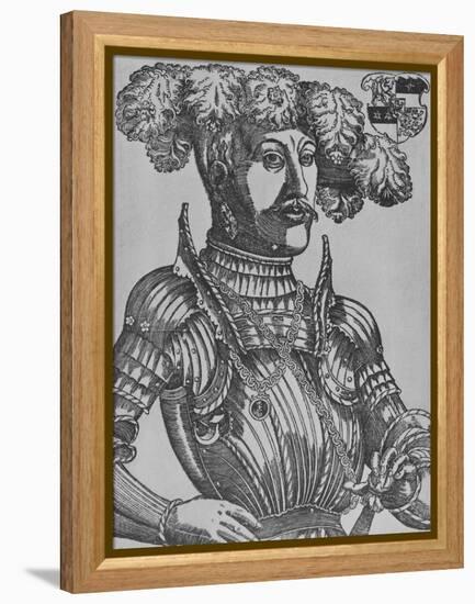 Philip I, Landgrave of Hesse (Woodcut)-German-Framed Premier Image Canvas