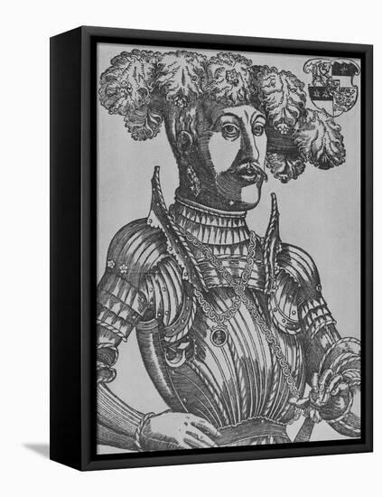 Philip I, Landgrave of Hesse (Woodcut)-German-Framed Premier Image Canvas