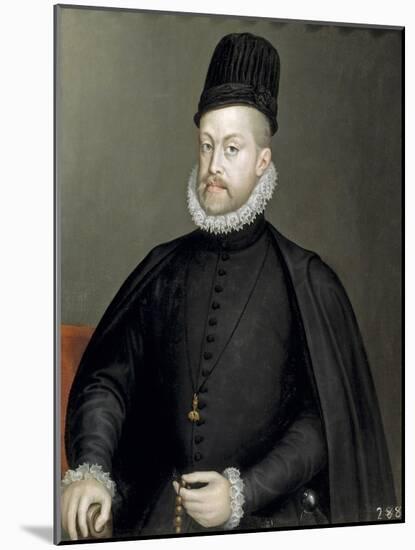 Philip II, 1573-Sofonisba Anguissola-Mounted Giclee Print